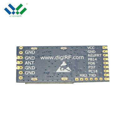 China 433 MHz Intelligent Narrowband Medical RF Module 38.50*18.50*2.60mm CC1120 Serial Passthrough Applications RF Module for sale