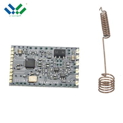 China CC1101 Long Distance PA 1Km 433MHz SPI Dual SPI Module 9V Wireless Power Supply VT-CC1101HPA-433M for sale