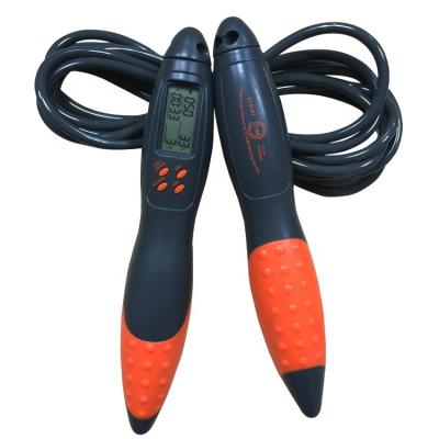 China Anti Slip Handle Home Exercising Weighted Speed ​​Jump Rope , Steel Wire Jump Rope for sale