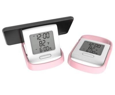 China Files Digital Alarm Clock With Large LCD Display With Snooze Function And Temperature Display for sale