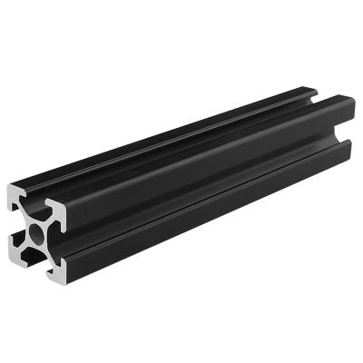 China 2020 European Standard Aluminum Alloy Profile 3D Aluminum Profile Anodized Black Printer Frame for sale