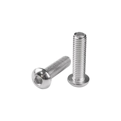 China Cheap And High Quality Aluminum Profile Accessories Half Round Button Head Screw for sale