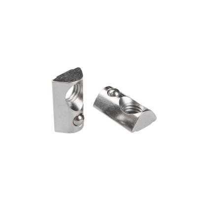 China Connection China Factory Good Quality Stainless Steel T Nuts With Spring Loaded Ball for sale