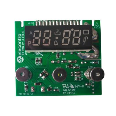 China FR4 CEM1 CEM3 Size TG Touch Digital Display Oven Timer Oven PCBA Parts Factory Set for sale