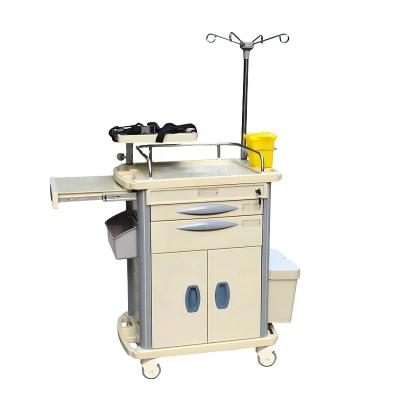 China Modern Nursing Station Carts Cabinet Emergency Cart for sale