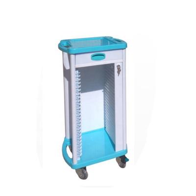 China Traditional ABS Hospital Trolley For Patient Record Holder for sale