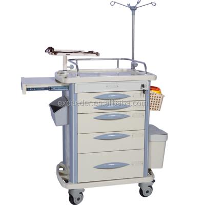 China Health Medical Emergency Trolley Modern Hospital Equipment Function for sale