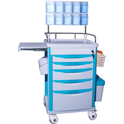 China Hospital Trolley Health Medical Equipment Anesthesia Trolley With Good Price for sale