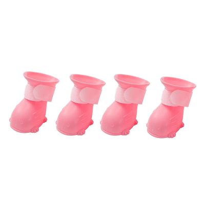 China Stored Mini Shoes Detachable Waterproof Pet Shoes Shoes For Cats Dogs Pet Shoes for sale