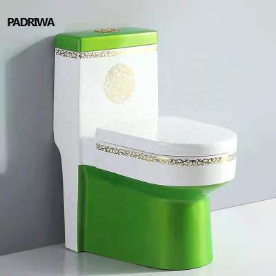 China Double-flow Foshan Standard Sanitary Ware Wholesale One Piece Toilet Bowl for sale