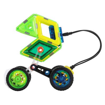 Cina Creative Plastic Gift Piastrelle magnetiche Controllo remoto Auto Blocchi di gioco magnetici in vendita