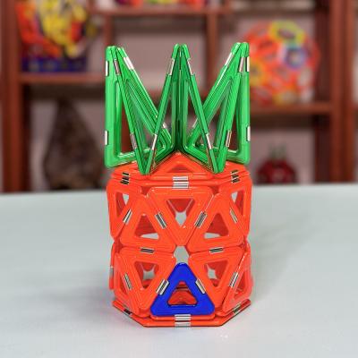 China Magnetic Tile Assembly With Versatile Shapes For Animals And Plants  Pineapple House for sale