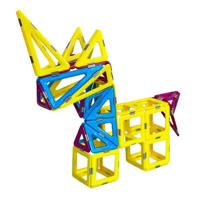 China Unicornio Animal azulejos magnéticos Bloques de construcción Niños Educativos 3 años + en venta