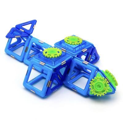 China STEM Learning Gifts Small Aircraft Magnetic Tile Blocks Strong Magnetic Toy Set for sale