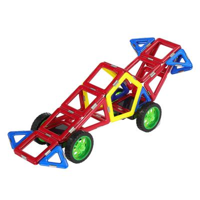 China Stem Magnetic Blocks Speed Racer Magnetic Cars Toys for Developing Intelligence for sale