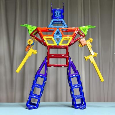 China Mecha Optimus Prime Magnetische Wissenschaftsfliesen, Multi-Bildungsmagnetische Blöcke zu verkaufen