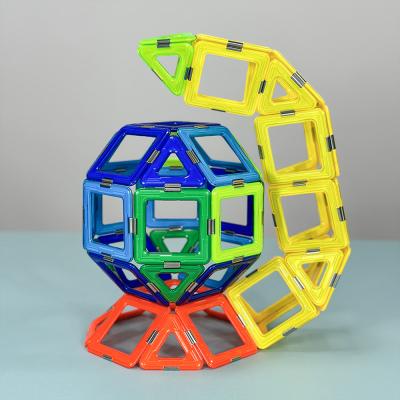 China Globe Shapes 3d Magnetic Building Blocks STEM Children Puzzle Toys Custom Shape for sale