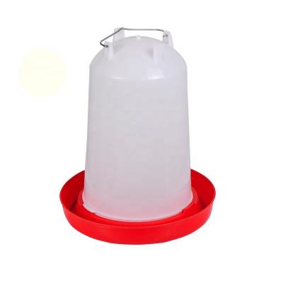 China Farms Poultry Bell Plastic Chick Waterer Waterer Kit During Manual Water Container Chicken Drinker 3L For Poultry Farm for sale