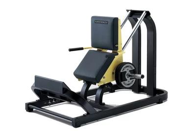 China Square Tube Hammer Strength Seated Calf Raise Machine With Steel Frame for sale