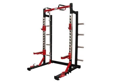 China Q235 Multi Gym Equipment Commercial Power Squat Rack With Logo Customized for sale