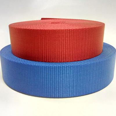 China High Quality Durable 1.5inch Flat Nylon Webbing 38mm Red Blue Can Custom Any Pantone Color for sale