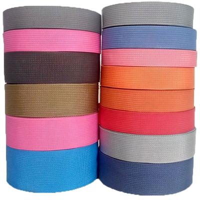 China Hot selling viable 300D 600D 900D 5cm 2cm 3cm pp recycled polypropylene webbing for bags, garments and outdoor products for sale