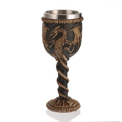 China No Ossuary Style Cup Resin Stainless Steel Tumbler Resins Wine Cup for sale