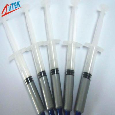 China Gray Thermal Grease Metal Oxide Filled Silicone Oil For Computer CPU for sale