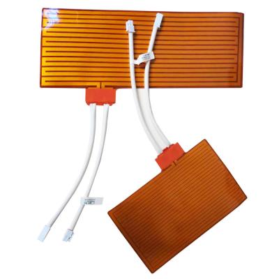 China KheatTM Ultra Soft PI Film Heater, Kapton Polyimide Heaters voor de communicatiebeveiligingsindustrie Te koop