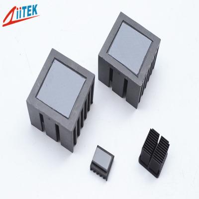 China Almofada térmica eletricamente isolante eficaz na redução de custos alta 1.5W/MK do silicone 1.0mmT ultra macia para a eletrônica portátil à venda