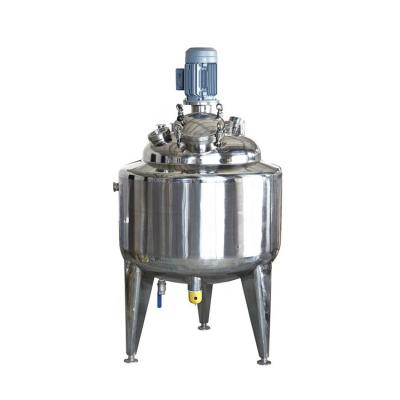 China 1000l Liquid Soap Liquid Mixing Tanks Paint Mixing Tank With Agitator Mixing Tank Stainless Steel for sale