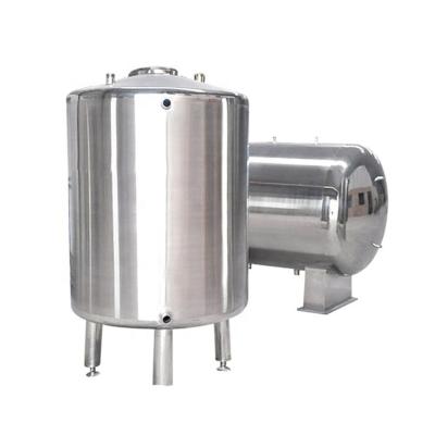 China New Stainless Steel Dairy JG Food Sanitary Industrial Molasses Heat Resistant Water Storage Tank for sale