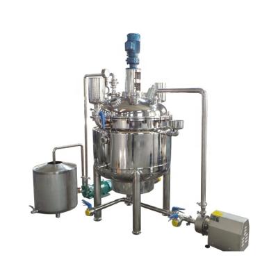 China JG Stainless Steel Tank Chemical Reactor Reaction Kettle System Automatic Continuous Stirred Machine Equipment for sale