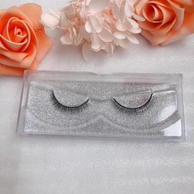 China Long Real Mink Fur Bottom Lower Eyelashes Handmade Natural Natural Under Fake Eye Lashes Under Lower Eyelashes Lowering Highlights for sale