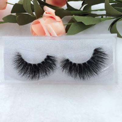 China Mink Lashes Strip Clear Quality Long Clear Strip Mink Eyelashes Real Natural Thick Luxury Mink Eyelashes for sale