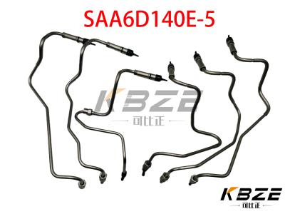 China SAA6D140E-5 MOTOR HÖHLEN Druck Brennstoffspritzer Rohr-SET für KOMATSU Bagger zu verkaufen