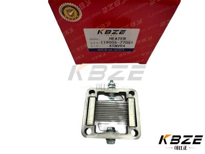 China KBZE YANMAR 119005-77051 MOTOR DE EXCAVAÇÃO SUSTITUÇÃO DO RECALDADOR PARA YANMAR 4TNV94 MOTOR DE DIESEL à venda