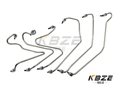 중국 SAA6D114 엔진 고압 연료 주입기 파이프 KOMATSU 발굴기 세트 판매용