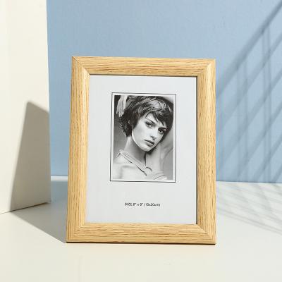 China Home Decoration High Quality Simple White Kids Family Photo Frame Custom Wall Hung MDF Picture Frames for sale