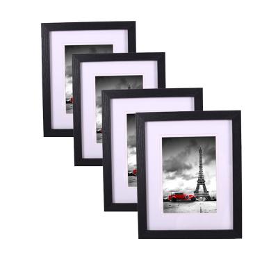 China Home Decoration Best Selling Black Simple Beach Theme Wall Hang Home Decor Picture Frame MDF Custom Picture Frames for sale