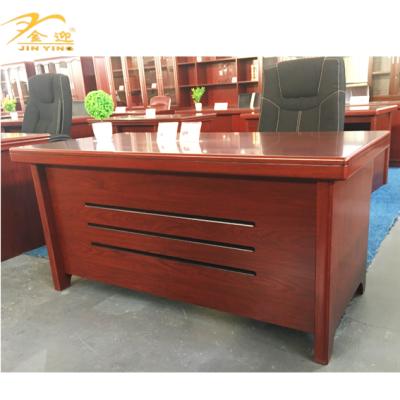 China Classic Factory Desk Cheap Sale Writing Computer Desk With Drawers for sale