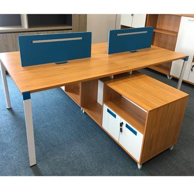 China Melamine Cubicle Workstation Office Furniture Office Desk Workstations for sale