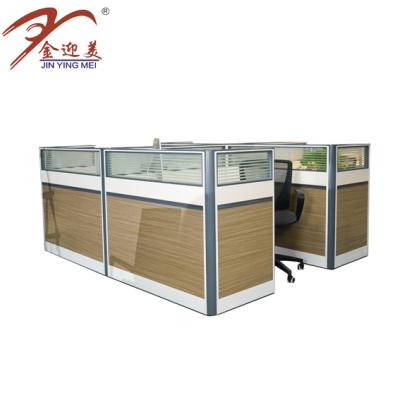 China Modern Modular Office Partition Workstation Compartment 4 Person Office Workstations for sale