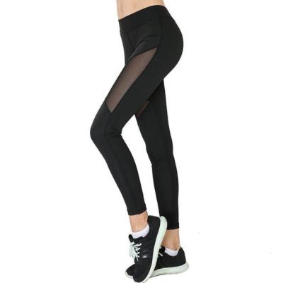 China Breathable Wearing Low Price Black Spandex Gaiters Butt Lift Yoga Pants for sale