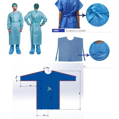 China Hospital Surgical Medical Gown Making Machine for sale