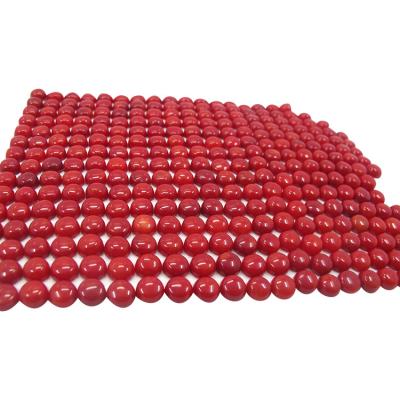 China Jewelry Beads Jewelry Making Bezel PANGEM Round Jewelry Setting Cabochon Coral Red/Orange Bamboo Gemstone Sea/Oval Calibrated Cabochons 6/8/10/12/16 mm For Jewelry Setting jewelry framing coral for sale