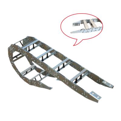 China Movable Type Steel Cable Carrier Cable Drag Chain Steel Power Cable Protection Bridge Chain for sale