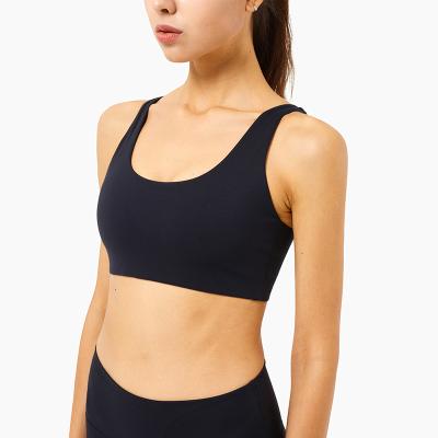 China Custom OEM Logo Fitness Gym Wear Ladies Yoga Sports Bra Wholesale Breathable For Women Clothig for sale