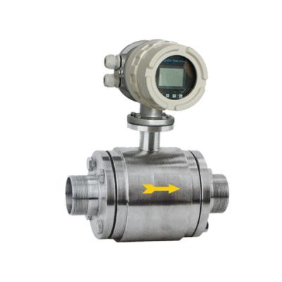 China Thread Type Electromagnetic Flow Meter High Performance for beer for sale