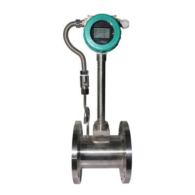 China IP65 Stainless Steel Steam Vortex Flow Meter , Low Flow Flowmeter for sale